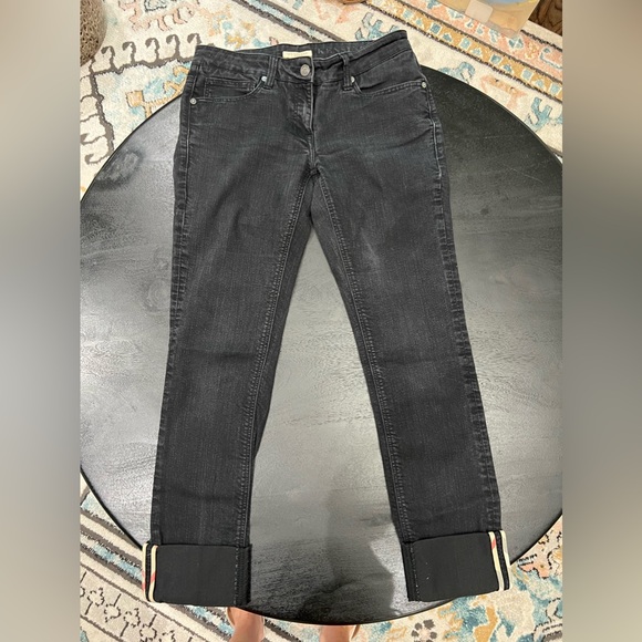 🖤👖Burberry Brit👖🖤Black Kensington Skinny Jean Size 28 - Picture 1 of 6